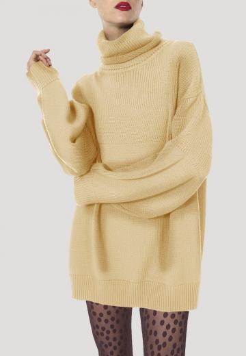 Длинный пуловер