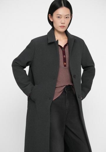 Шерстяное пальто