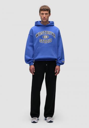 Пуловер с капюшоном