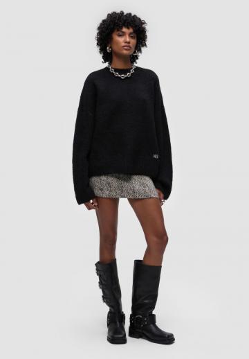 Длинный пуловер