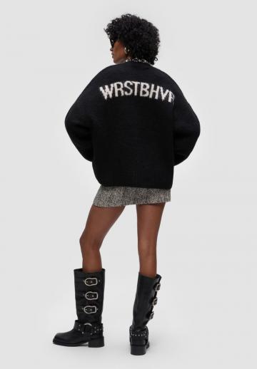 Длинный пуловер