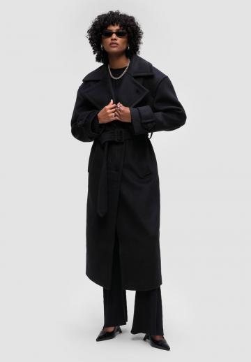 Шерстяное пальто