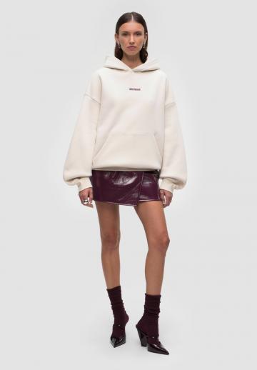 Пуловер с капюшоном