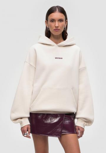 Пуловер с капюшоном