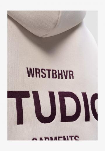 Пуловер с капюшоном