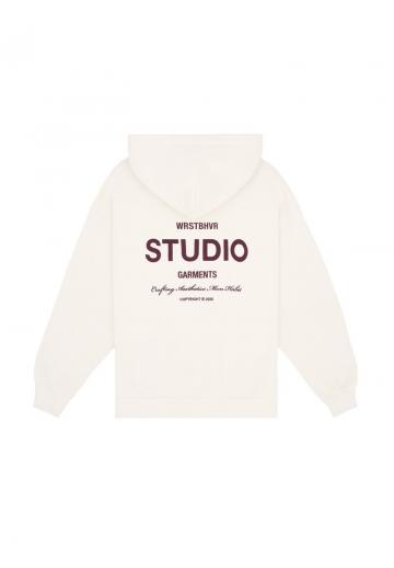 Пуловер с капюшоном