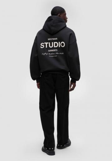 Пуловер с капюшоном