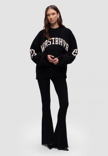 Длинный пуловер