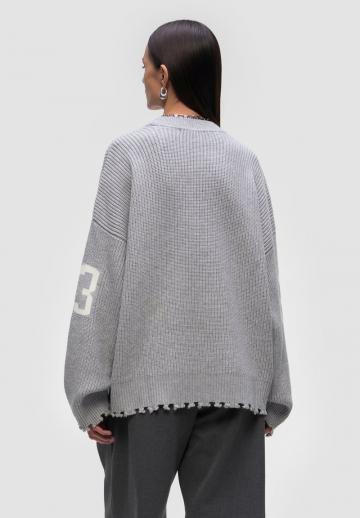 Длинный пуловер