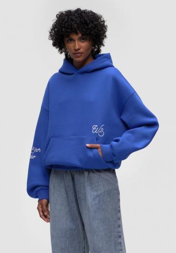 Пуловер с капюшоном