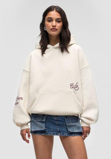 Пуловер с капюшоном