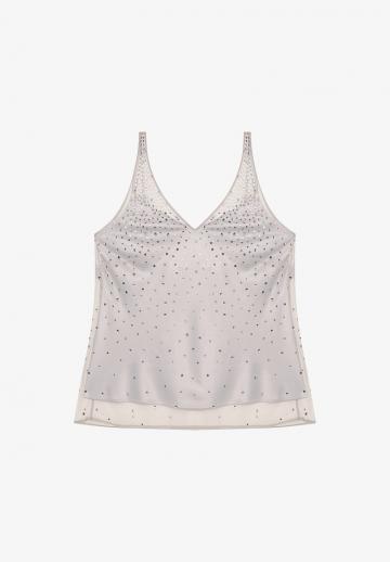 Блузка без рукавов