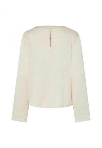 Атласная блузка