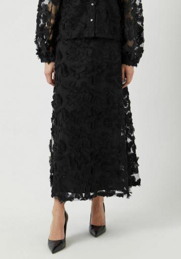 Юбка с воланами