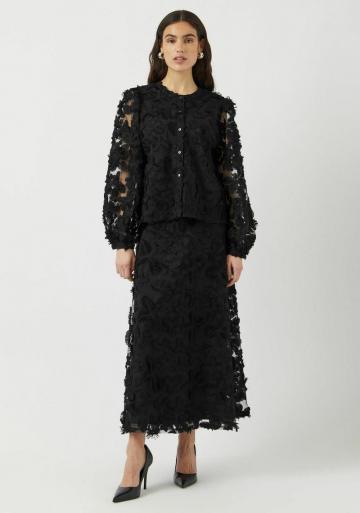 Юбка с воланами