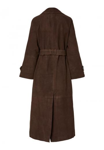 Кожаное пальто