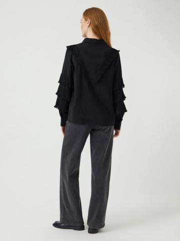 Атласная блузка