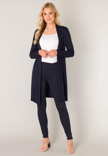 Длинный жилет