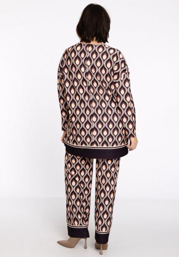 Длинная блузка