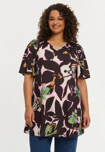 Длинная блузка