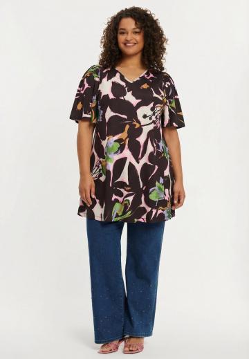 Длинная блузка