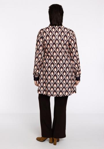 Длинная блузка