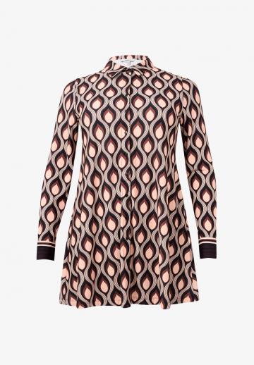 Длинная блузка