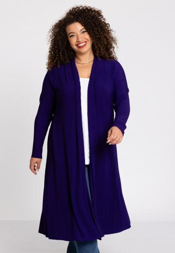 Длинный жилет