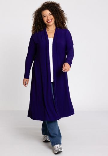 Длинный жилет