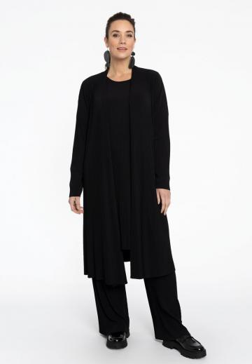 Длинный жилет