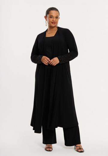 Длинный кардиган