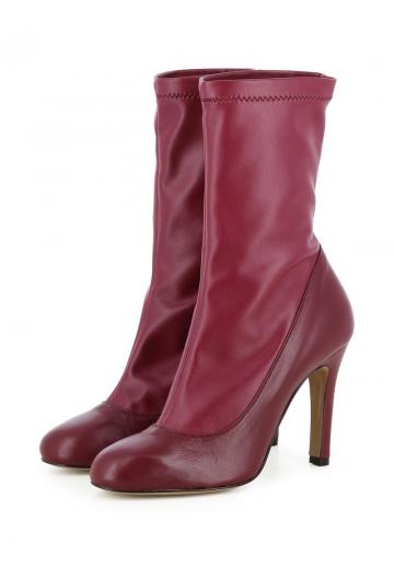 Полусапожки на высоком каблуке