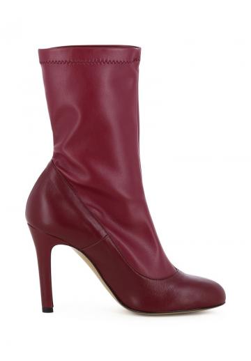 Полусапожки на высоком каблуке