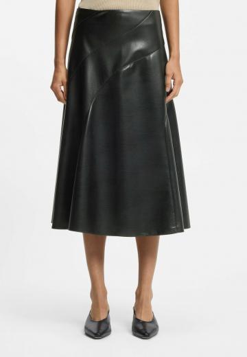 Кожаная юбка