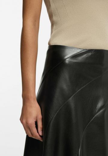 Кожаная юбка