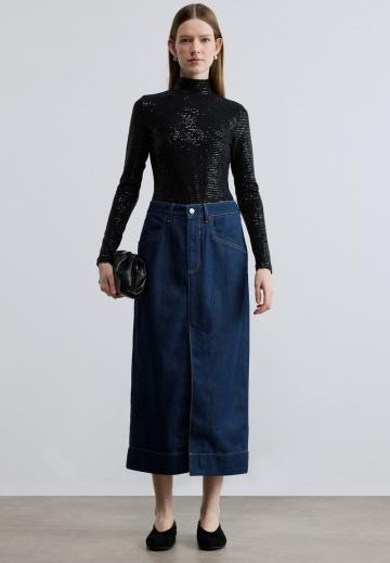 Джинсовая юбка