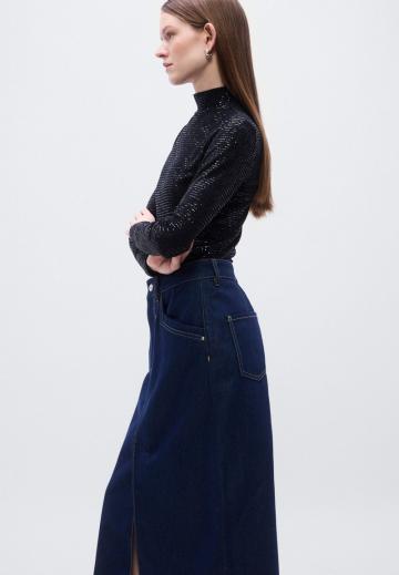 Джинсовая юбка