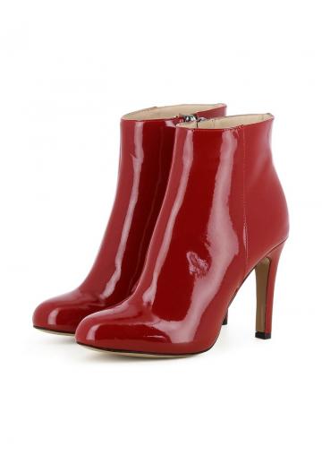 Полусапожки на высоком каблуке