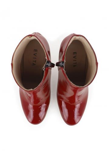 Полусапожки на высоком каблуке