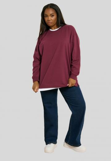 Пуловер в полоску