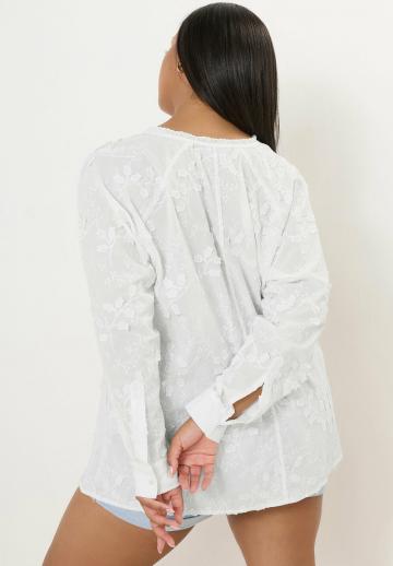Длинная блузка