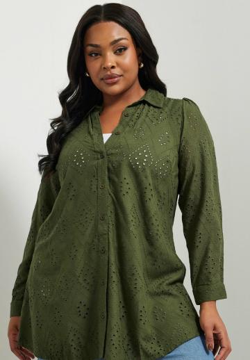 Длинная блузка