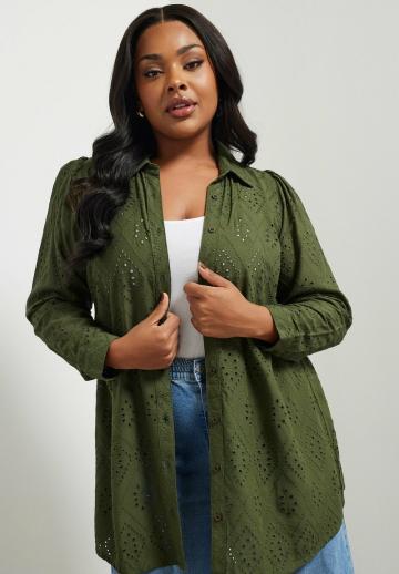 Длинная блузка