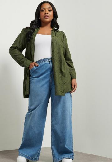 Длинная блузка