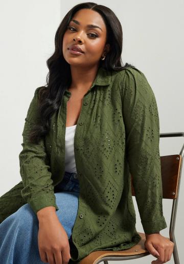 Длинная блузка