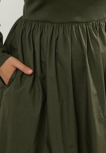 Вязаное платье