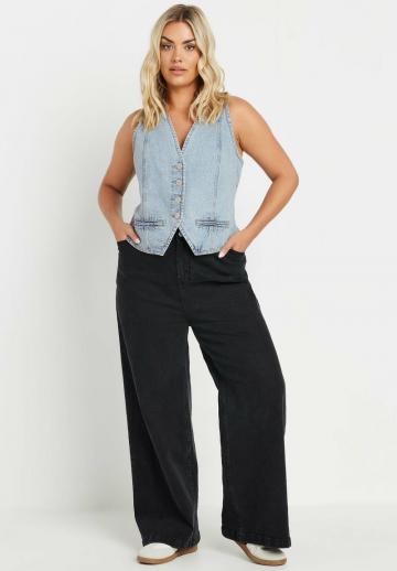 Джинсовая жилетка