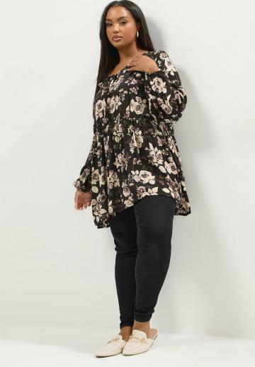 Длинная блузка