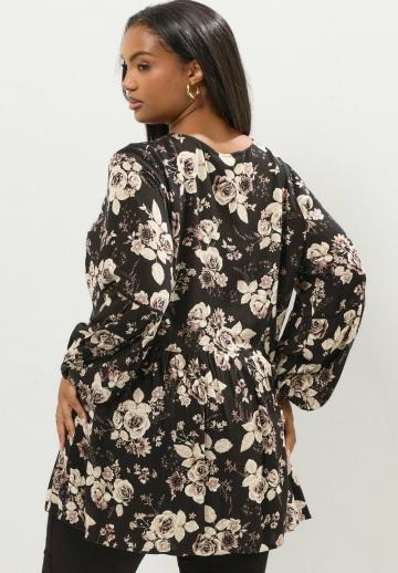 Длинная блузка