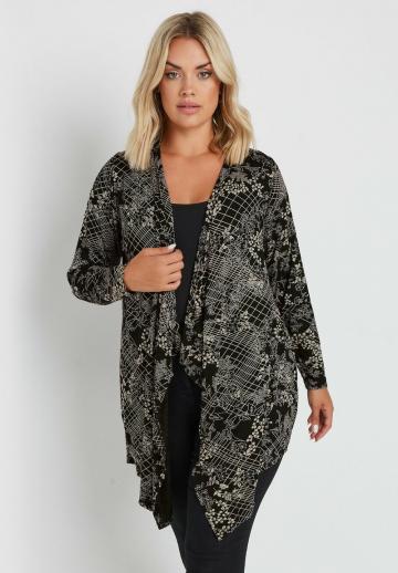 Длинный жилет